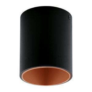 Koperen moderne plafonnière aluminium, Dahne, 3W, 3000K LED