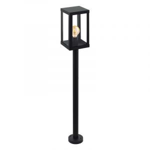 Zwarte industriële buitenlamp staal, Alihan, IP44