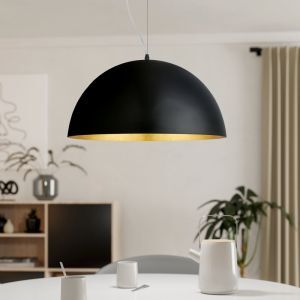 Gouden moderne koepellamp metaal, Geneva