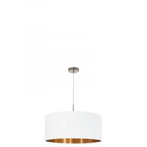 Koperen moderne hanglamp stof, Abano