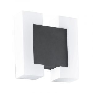 Antraciete buitenlamp kunststof, Bartel, IP44