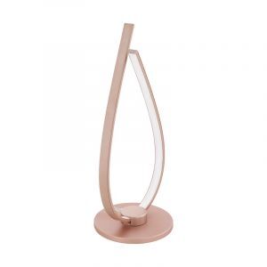 Gouden design tafellamp, Josef, aluminium