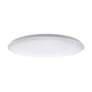 Witte plafonniere Patryk, staal, met verstelbare lichtkleur