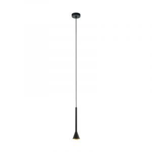 Zwarte hanglamp staal, Marielle