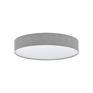 Grijze moderne plafondlamp, Sila, 40W, warm tot koud wit verstelbare LED, met afstandsbediening