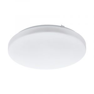 Witte plafonniere Eloise, staal, 17w 3000K (warm wit) LED