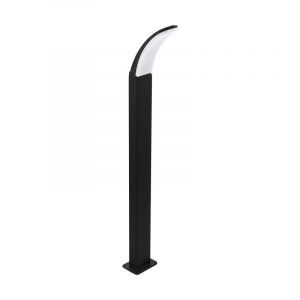 Zwarte moderne buitenlamp, Oskar, aluminium, 11w 3000K (warm wit) LED