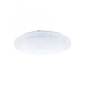 Witte plafonniere Eloise, staal, met verstelbare lichtkleur