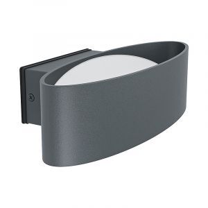 Antraciete moderne buitenlamp, Kawita, aluminium, 10w 3000K (warm wit) LED
