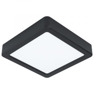 Zwarte plafondlamp Pascale, staal, 10w 3000K (warm wit) LED