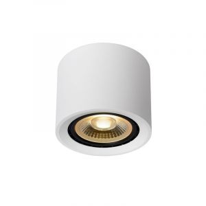 Moderne plafondlamp Fedler, Wit