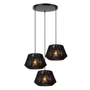 Zwarte hanglamp modern, Jessica