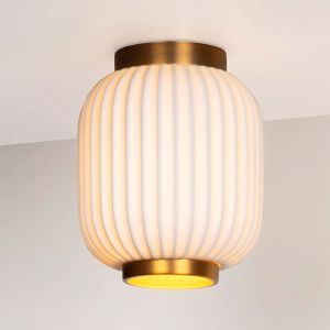 Witte plafonniere Gosse, keramiek