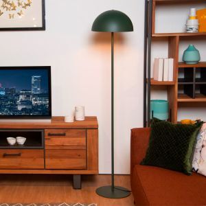 Groene moderne vloerlamp, Siemon, metaal
