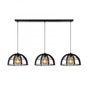 Moderne hanglamp Dikra, Zwart