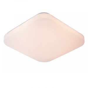 Witte plafonniere Otis, kunststof, 22w warm wit licht