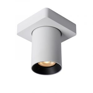 Witte plafondspot Nigel, aluminium
