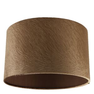 30 cm velours bruine lampenkap, Rody