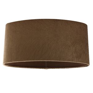 40 cm ovale velours bruine lampenkap, Rody