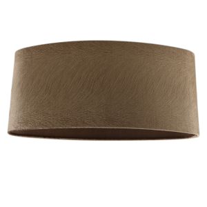 50 cm ovale velours bruine lampenkap, Rody
