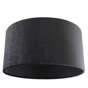 40 cm velours antraciete lampenkap, Rody