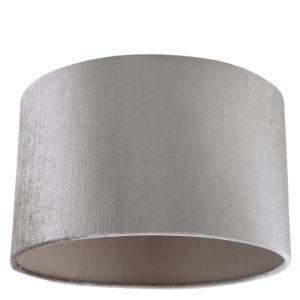 30 cm velours grijze lampenkap, Rody
