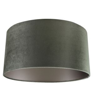 40 cm velours groene lampenkap, Rody