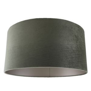 50 cm velours groene lampenkap, Rody