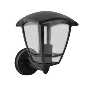 Zwarte buitenlamp klassiek, Sven, IP44