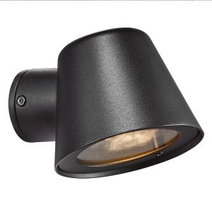 Zwarte buitenlamp modern, Aleria, IP44
