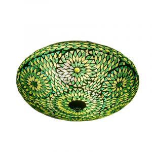 Groene oosterse plafonnière mozaïek, Louay