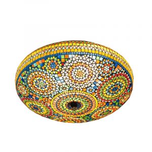 Veelkleurige oosterse plafonnière mozaïek, Annas