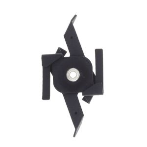 Systeemplafond clip voor 3-fase railverlichting, zwart, Pro