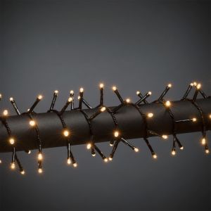 13,5 m LED kerstverlichting buiten, 180 warm witte lampjes