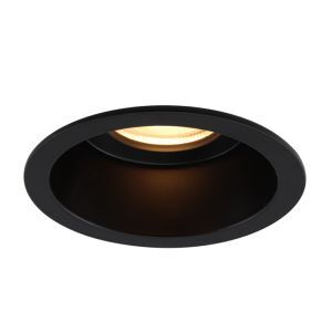 Aluminium inbouwspot zwart, Tyron