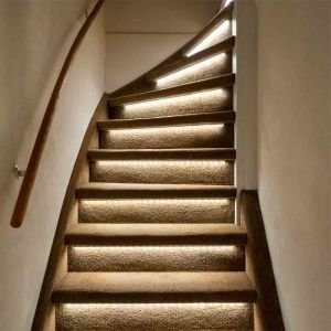 Uitbreidingsset dimbare trap LED strips, 2 LED strips 2700K
