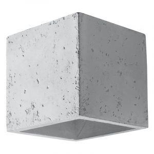 Betonnen up down wandlamp Andro, grijs