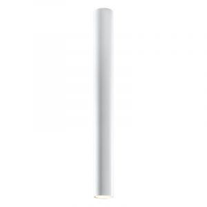 Witte opbouwspot Harley, aluminium, 60 cm