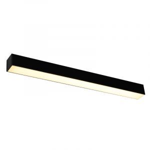 Moderne wandlamp Mascha, zwart, aluminium, 22w, 3000K