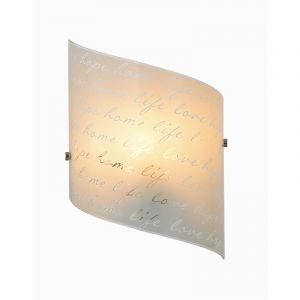 Moderne wandlamp Anna, Wit