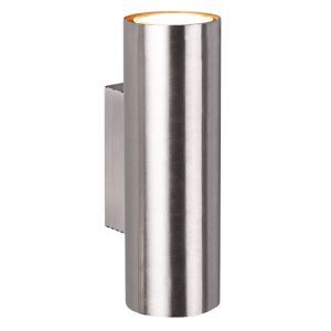 Nikkelen wandlamp modern, Kaso