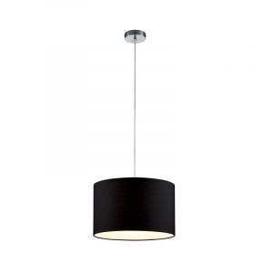 Zwarte hanglamp stof, Ledbury