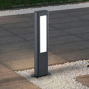 Antraciete buitenlamp modern, Yndira, 5,5W, 3000K LED, IP54