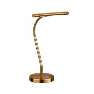 Bronzen tafellamp modern, Eliza, 4W, 3000K LED, met schakelaar