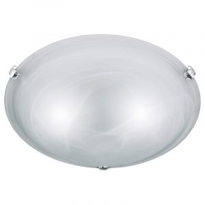 Witte plafonnière glas, Filia