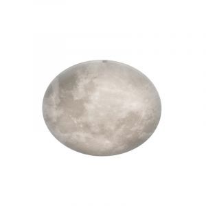 Witte plafonnière modern, Fly, 40W, 3000K LED, met afstandsbediening