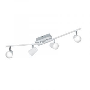 Witte plafondspot glas, Laysha, 6W, 3000K LED