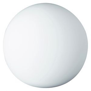 Lexie tafellamp, bolvormig, wit