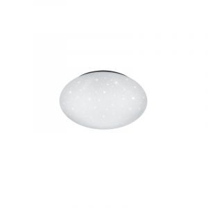 Witte plafonnière kunststof, Vanysia, 18W, 4000K LED, IP44