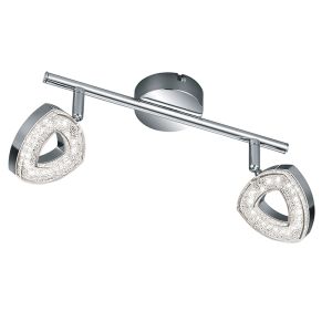 Chromen wandlamp modern, Vayannah, 4,5W, 3000K LED